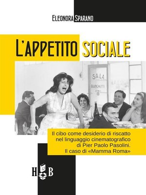 cover image of L'appetito sociale